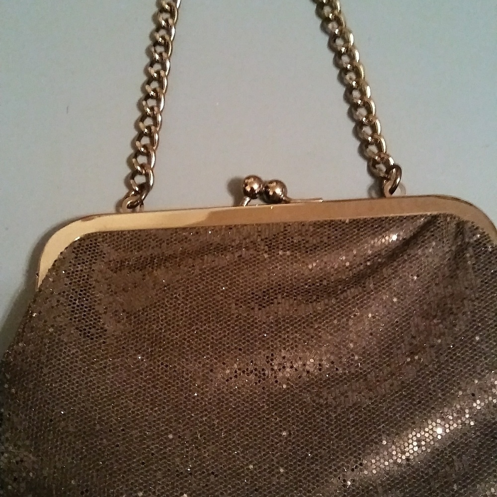 Black vintage purse